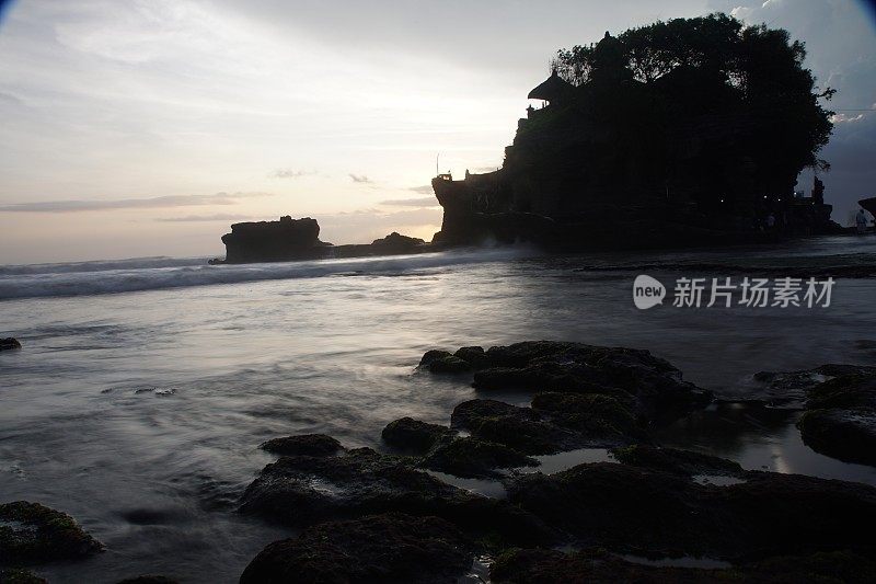 Tanah lot海滩景观